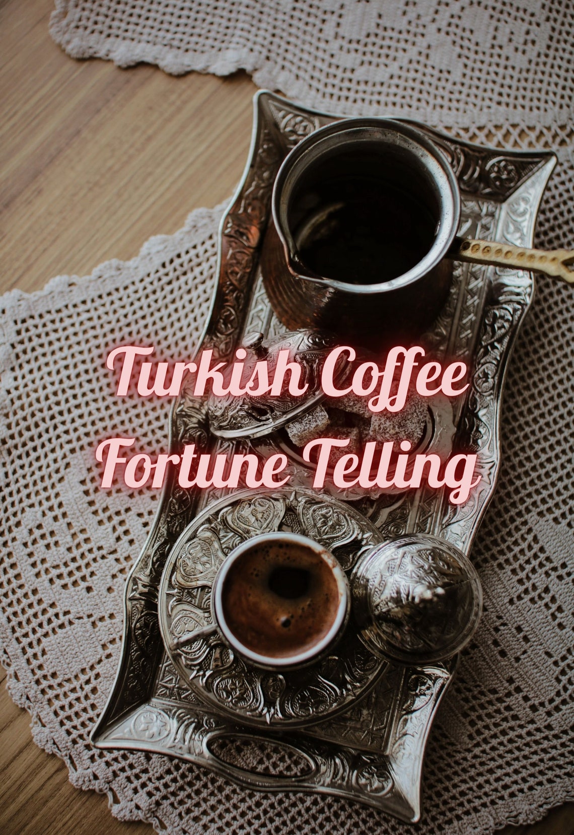 Turkish Coffee Fortune Telling, Turkish Coffee Reading, Same Day