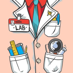 Vertical Custom Badge Laboratory Phlebotomist professional badge Buddy Healthcare Worker Gift buddy nurse teacher badge coworker gift team