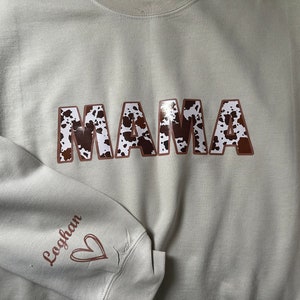 Kuh Print Mama Sweatshirt