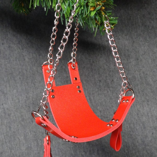 Miniature Sex Swing Ornament (Red)