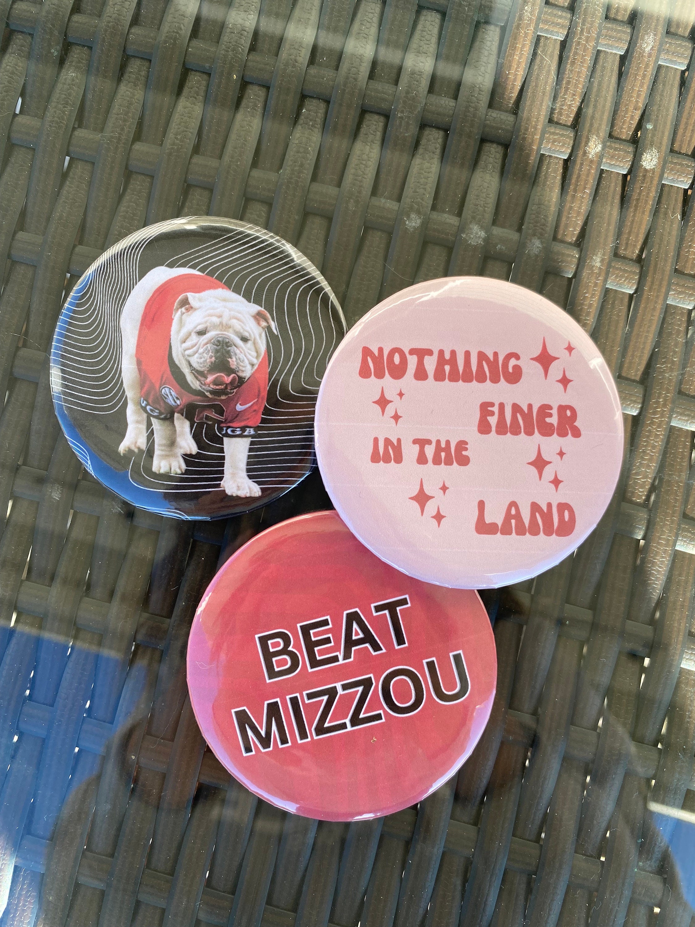 UGA Custom Gameday Pins Etsy