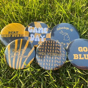 Michigan Custom Gameday Pins