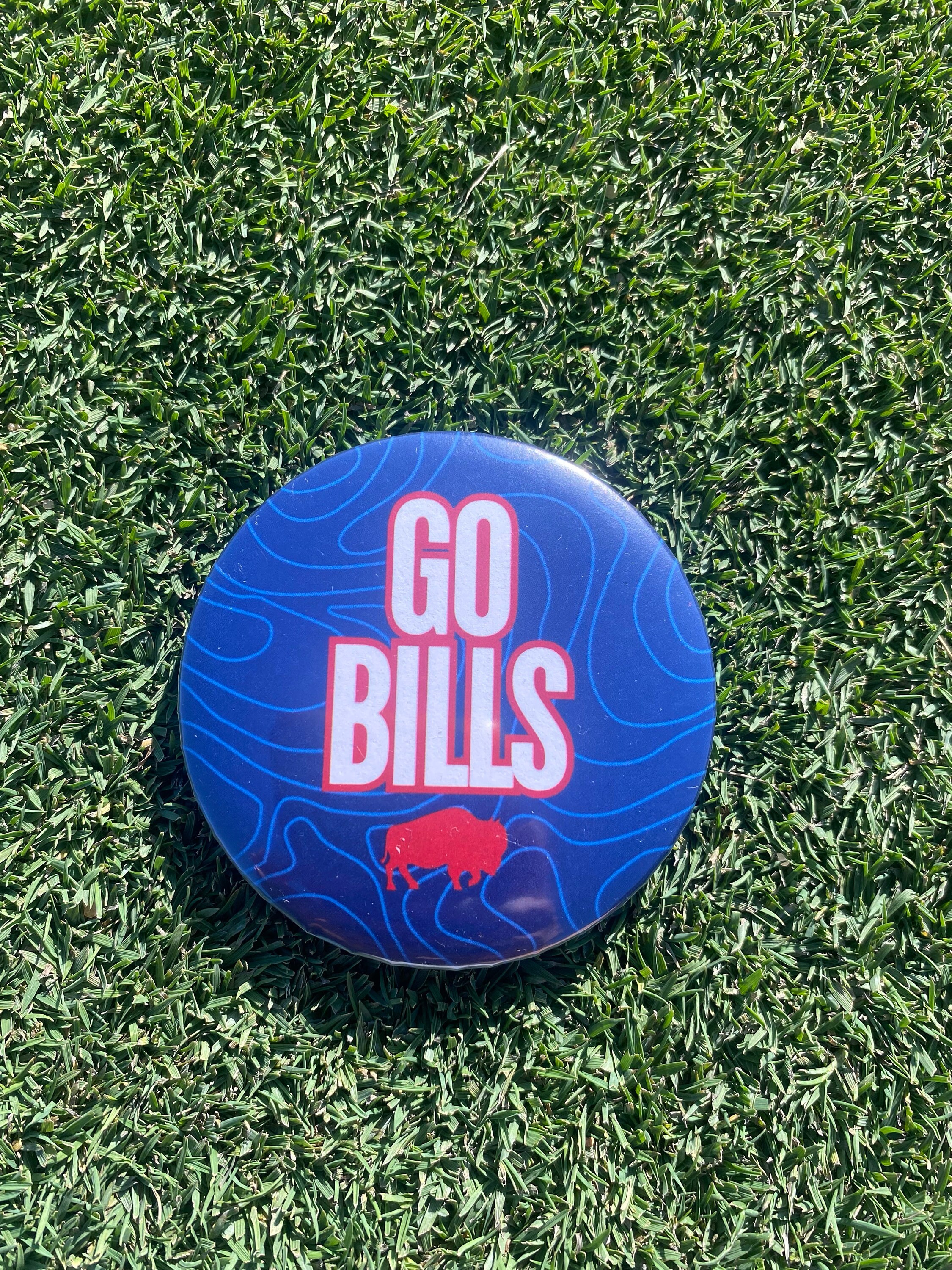 Buffalo Bills Game Day Pins/buttons - Etsy