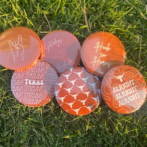 Texas Custom Gameday Pins