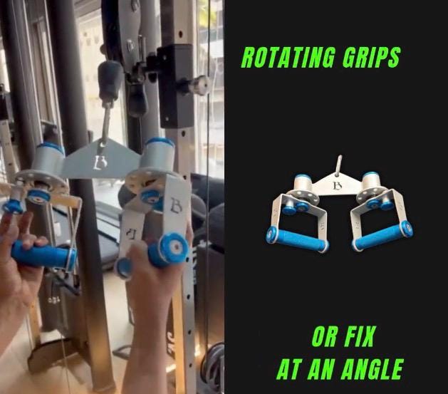 Rotating Grips With Optional Locking @ Angles. Grip/ Handles for ...