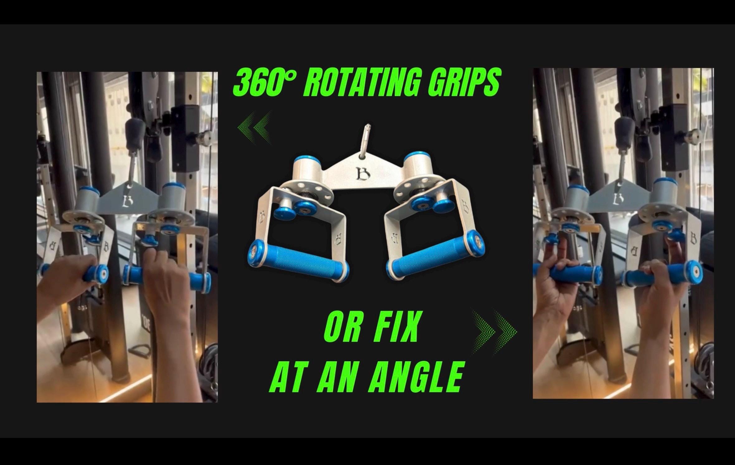Rotating Grips With Optional Locking @ Angles. Grip/ Handles for ...