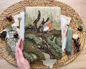 600 Pages Botanical Forest Herb Journal, Handmade Junk Journal , Unique Wedding Album, Summer Travel Journal, Nature Junk Journal