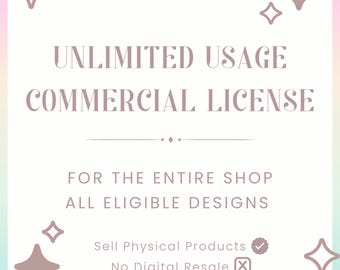 Unlimited Commercial Use License: Covers All Eligible EmberMocks Listings