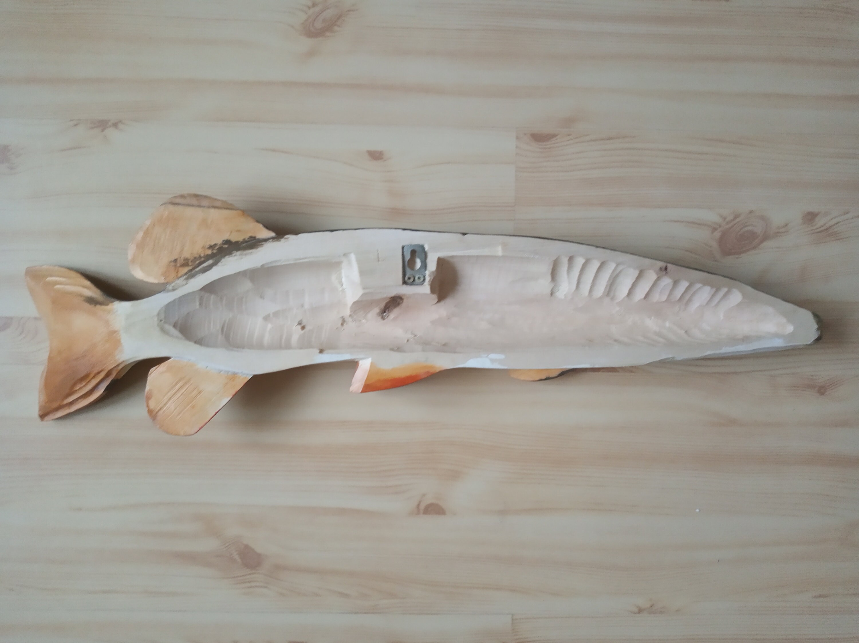 Northern Pike, Esox Lucius, Pike, 21-25 Inches 3D Wall Wooden Fish, One ...