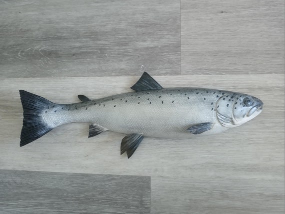 鮭 サケ サーモン Salmon 木彫り 彫刻 鮭 サケ サーモン Salmon 木彫り 彫刻