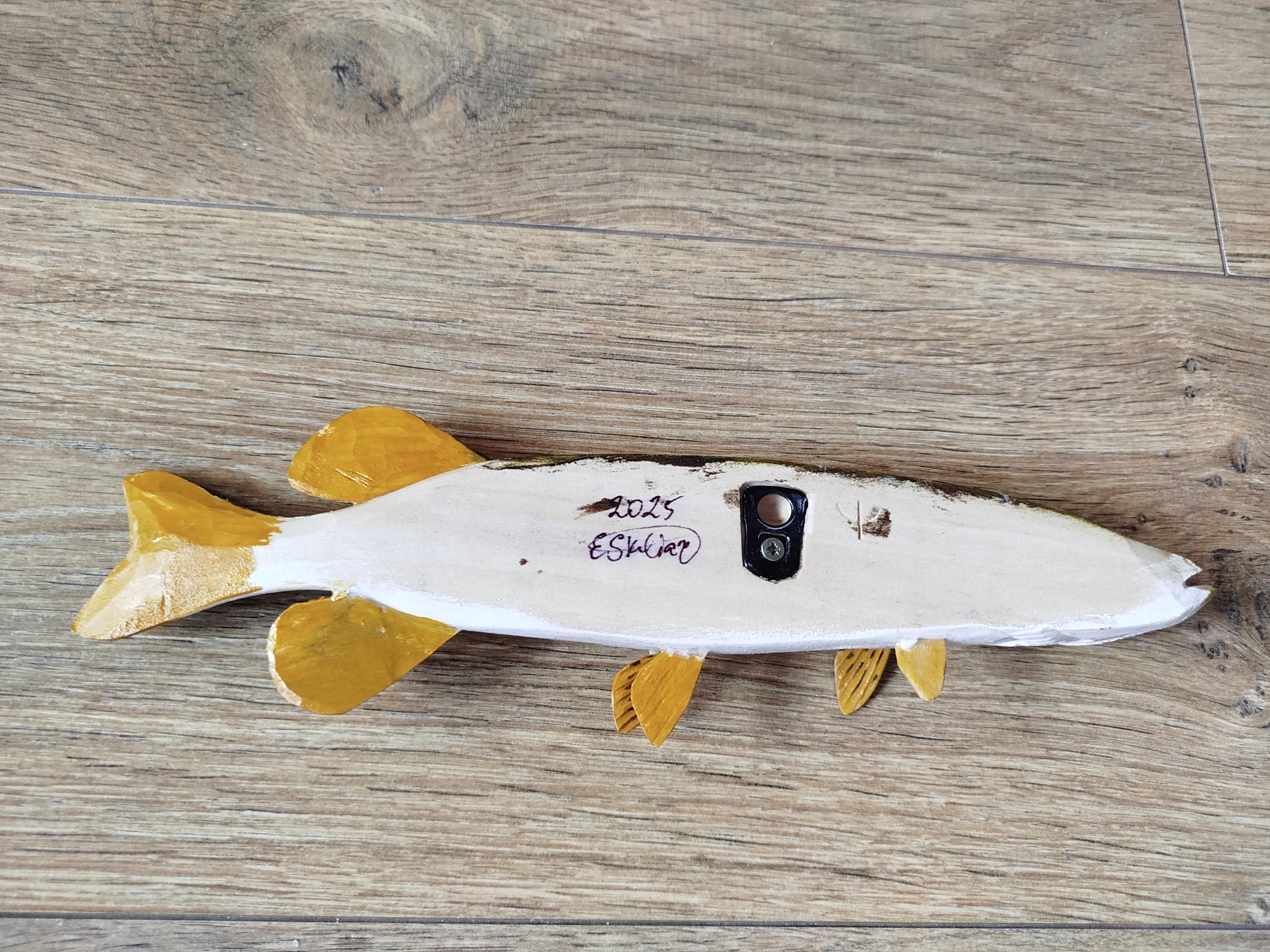 Northern Pike, Esox Lucius, Pike, 11-15 Inches 3D Wall