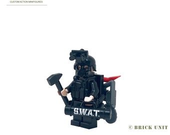 Police SWAT Breacher Custom Minifigure LF