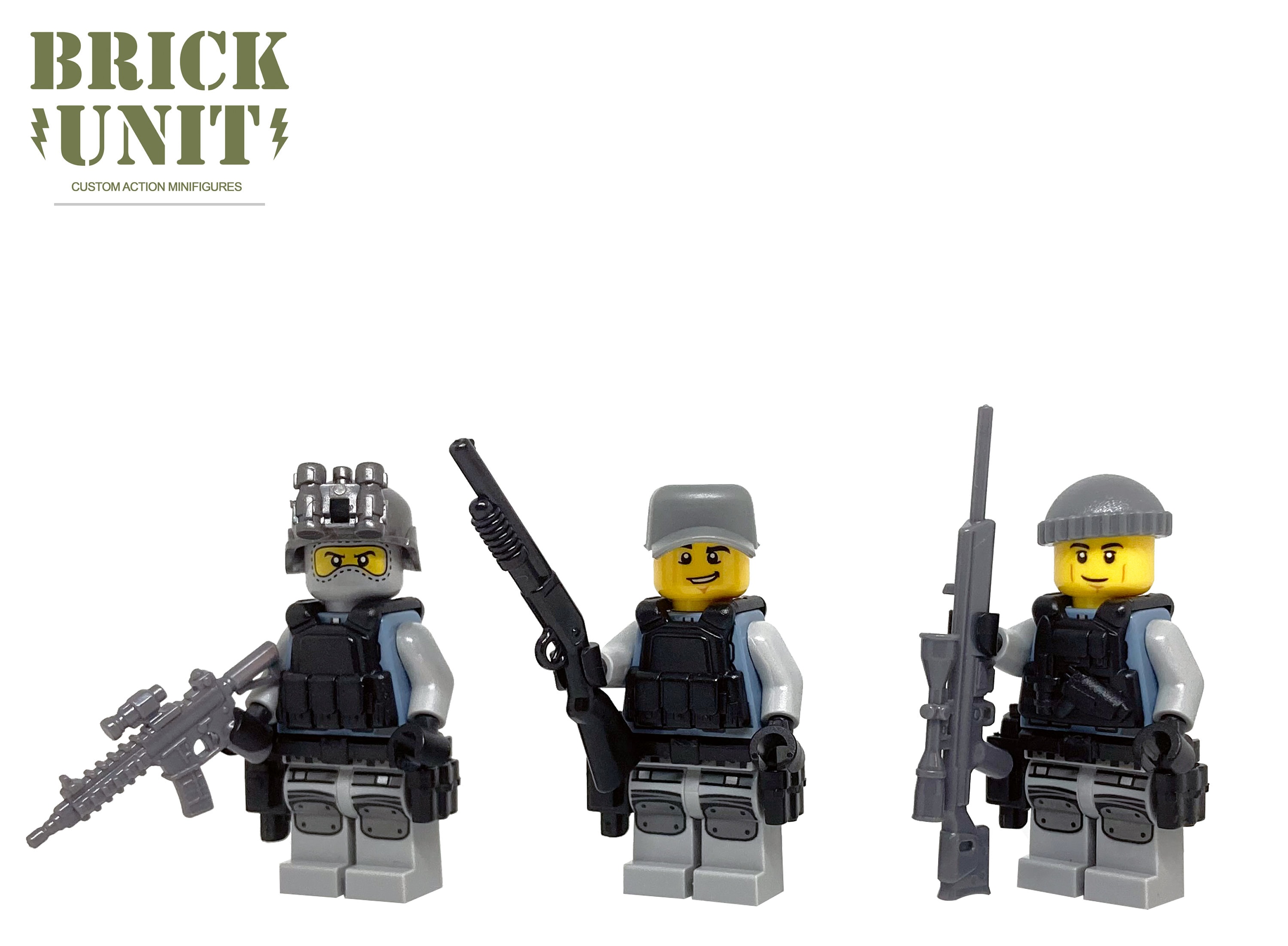 Special Forces Lego Soldier Figures Swat Minifigures Lego Army