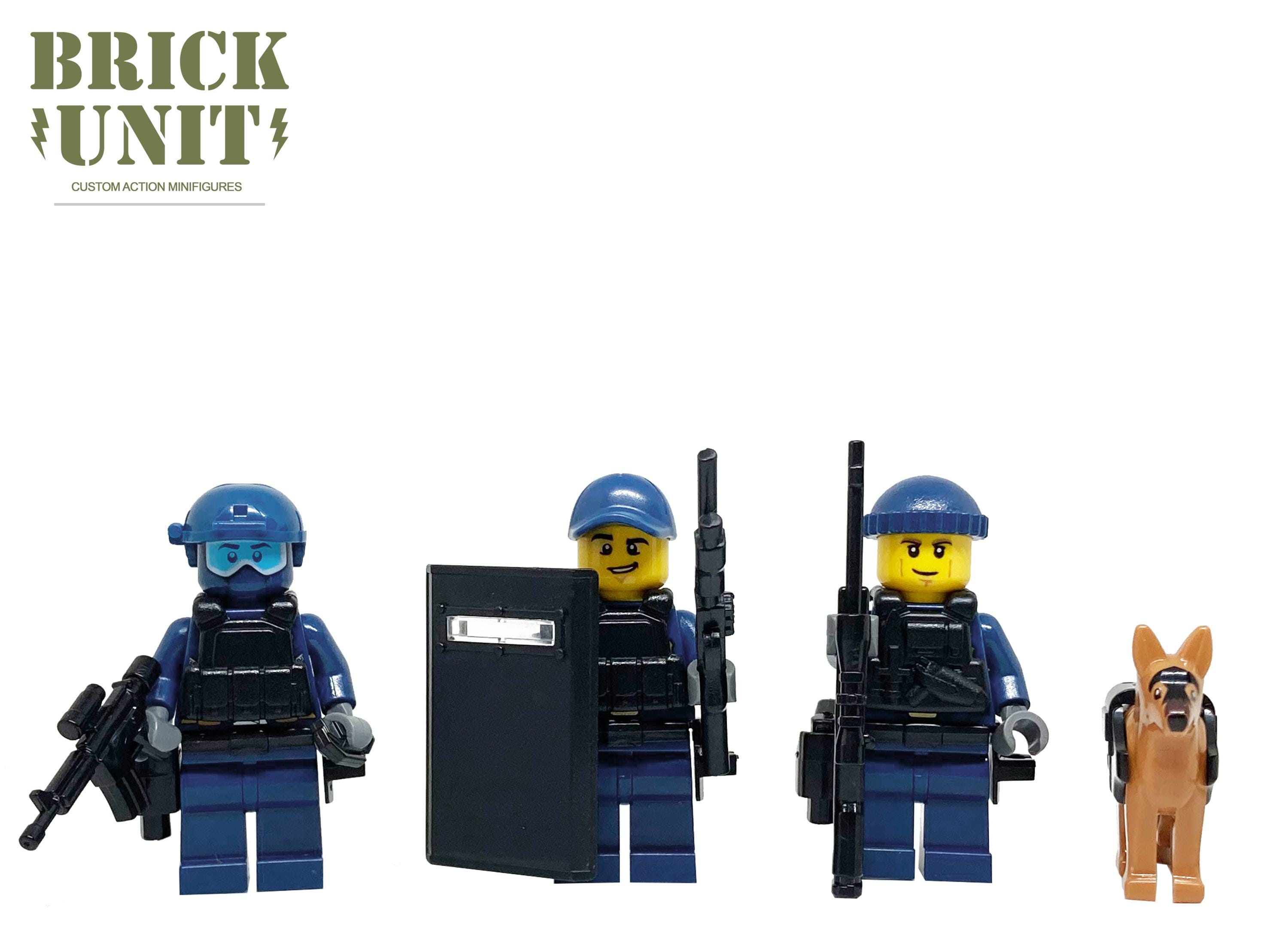 Lego Military Battle Brick Police SWAT Team Sniper Collectible