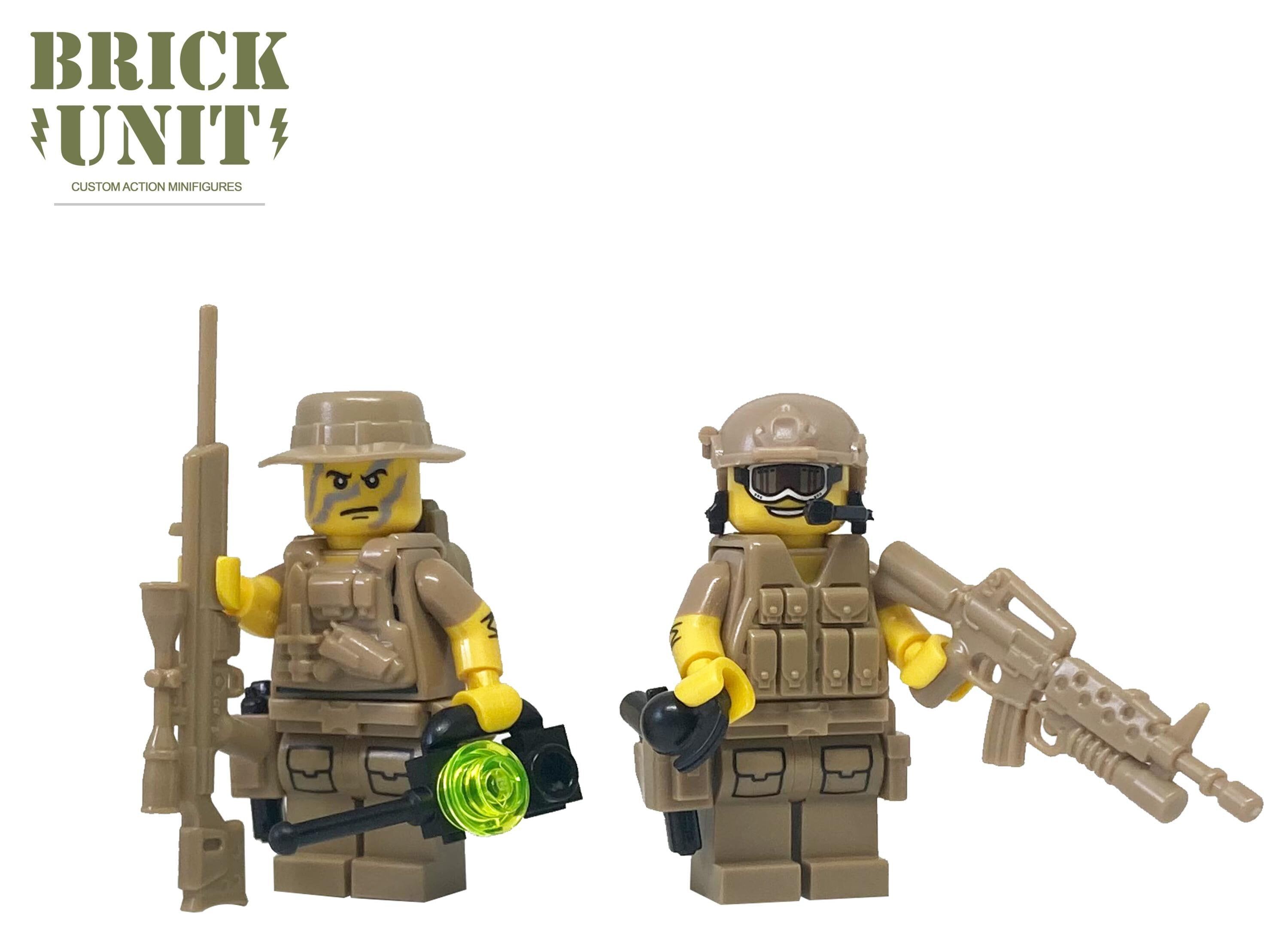 Special Operations Team Y Custom Minifigure Set - Etsy