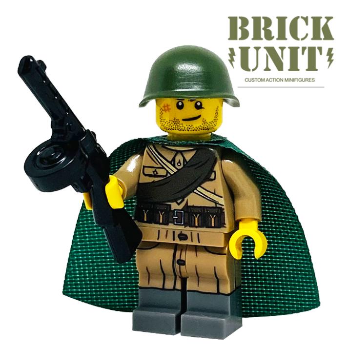 WW2 Russian Red Army Soldier Custom Minifigure - Etsy
