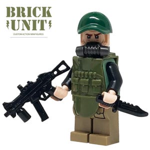 Tactical Operator Custom Minifigure