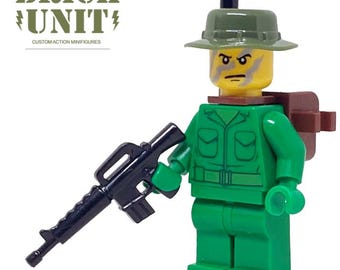 US Army Special Forces MACV SOG Soldier Custom Minifigure - Etsy