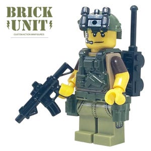 County Sheriff SWAT Officer Custom Minifigure