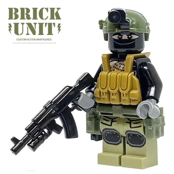 Russian SPETSNAZ Soldier Custom Minifigure - Etsy