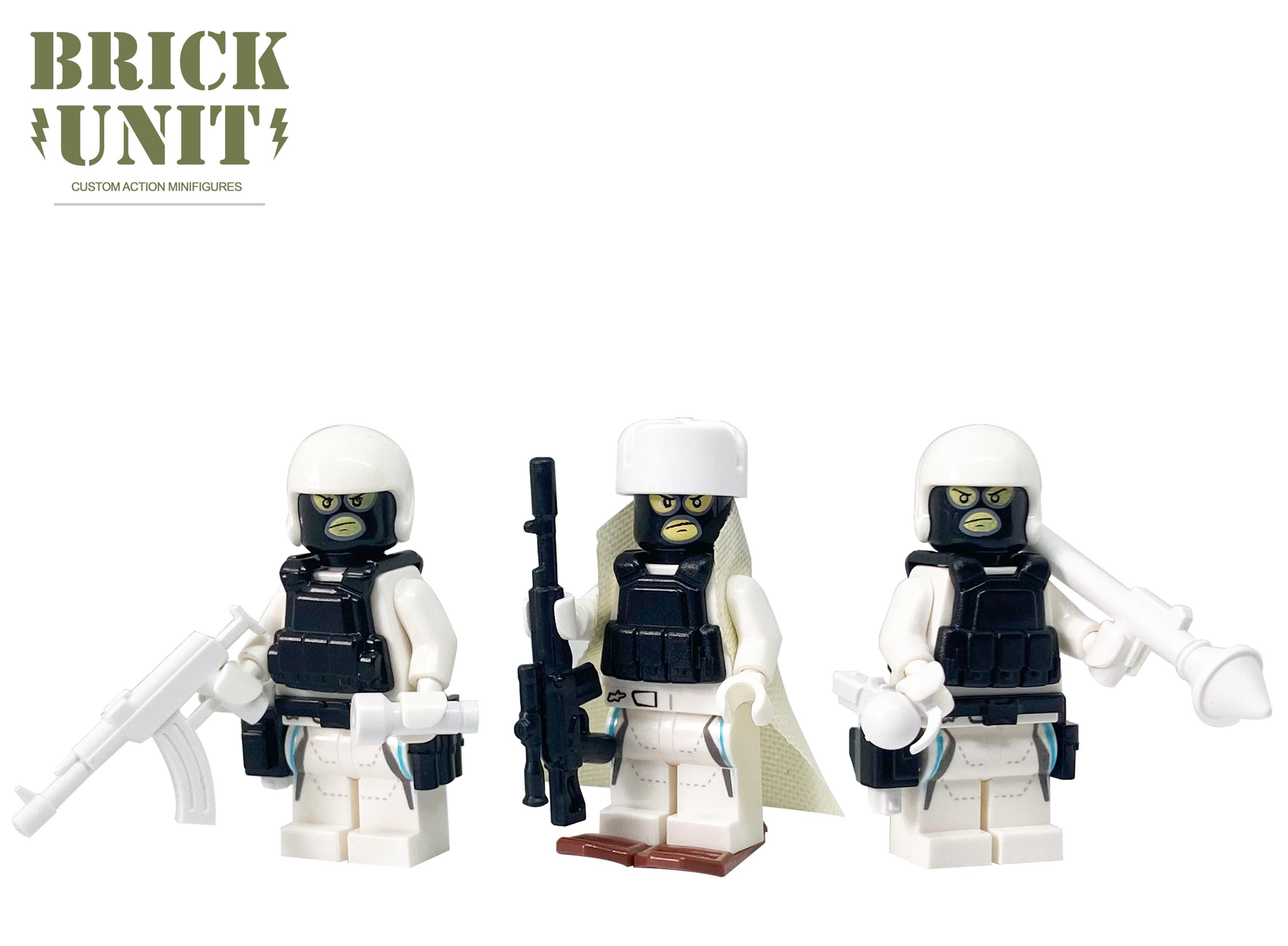 Russian Arctic SPETSNAZ Team Custom Minifigure Set - Etsy