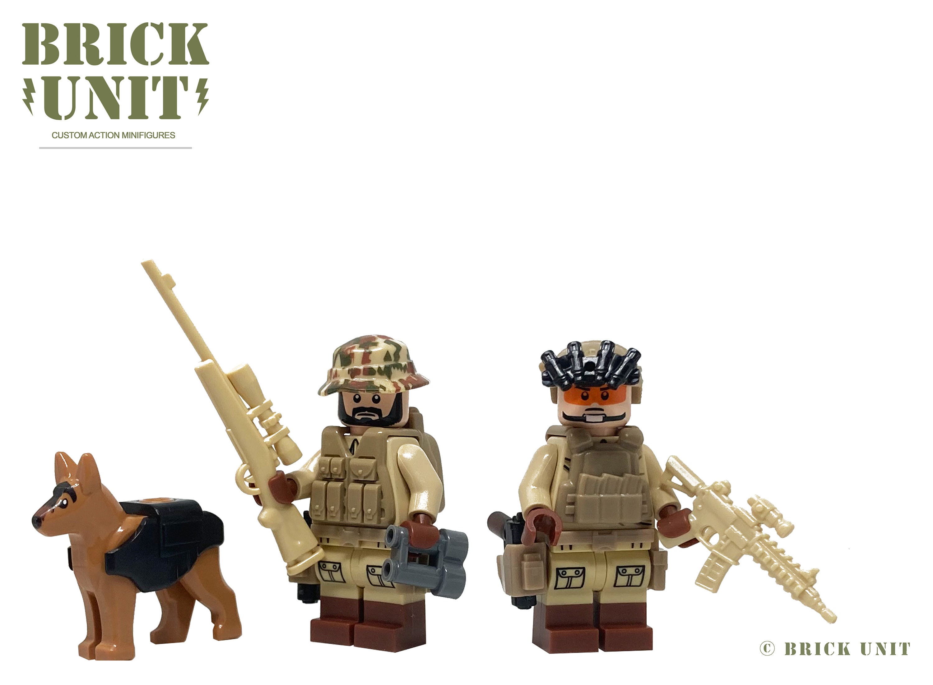 Navy SEAL Team Soldiers LF Custom Minifigure Set Etsy Canada