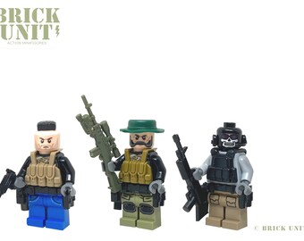 SAS Task Force Custom Minifigure Set