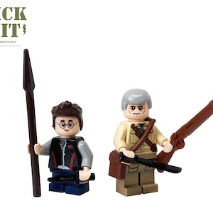 Zombie Hunter Duo Custom Minifigure Set