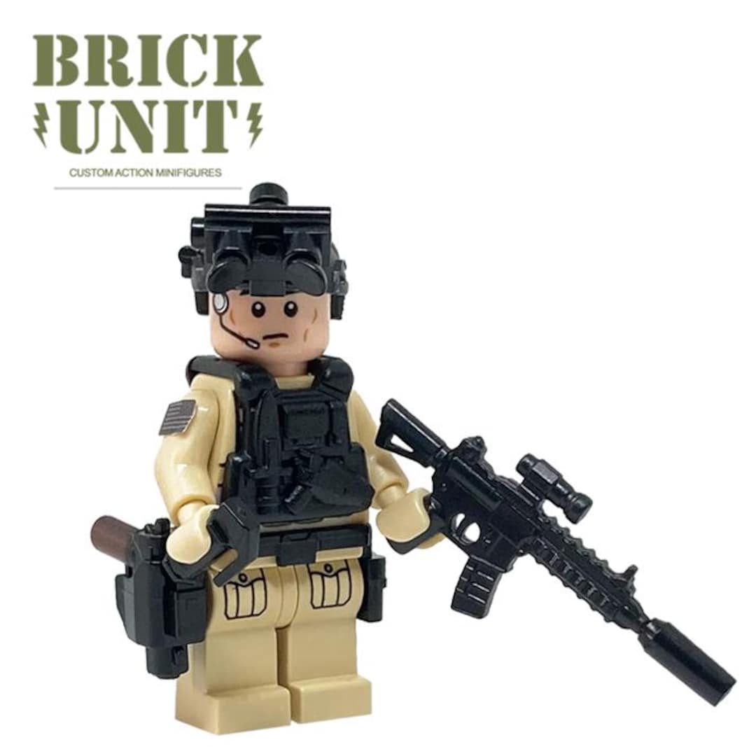 Delta Force Operator Custom Minifigure - Etsy