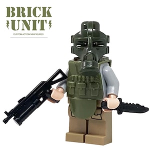 Tactical Operator v3 Custom Minifigure