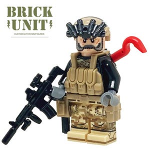 SAS Captain v3 Custom Minifigur