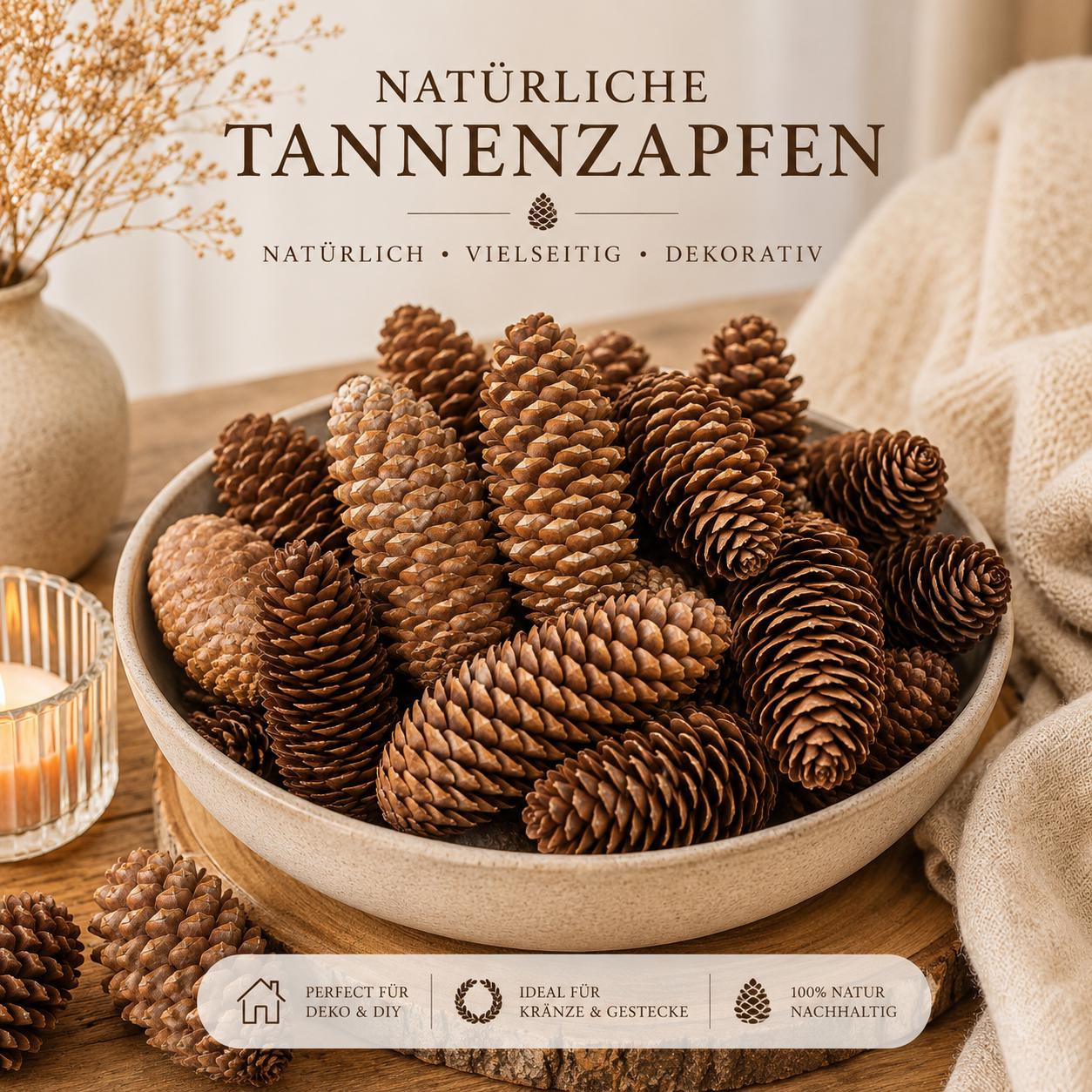 Große fichtenzapfen