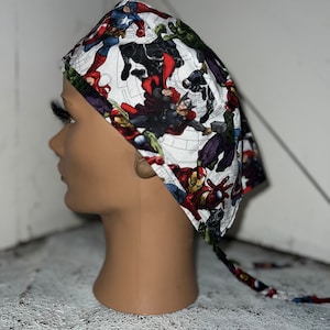 Men&#39;s surgical scrub hat - tie
