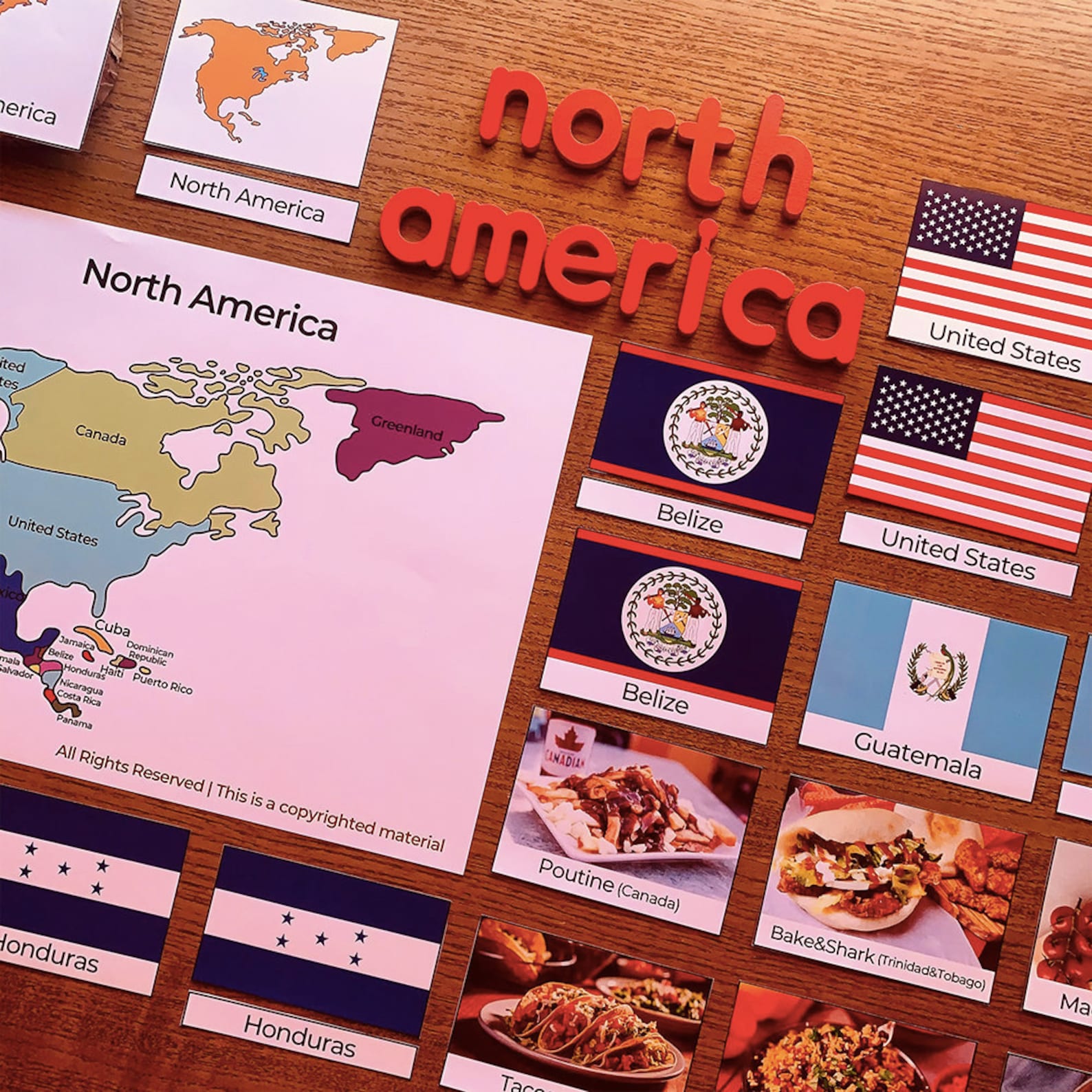 7 Continents Unit Study Montessori Geography Activities Montessori ...