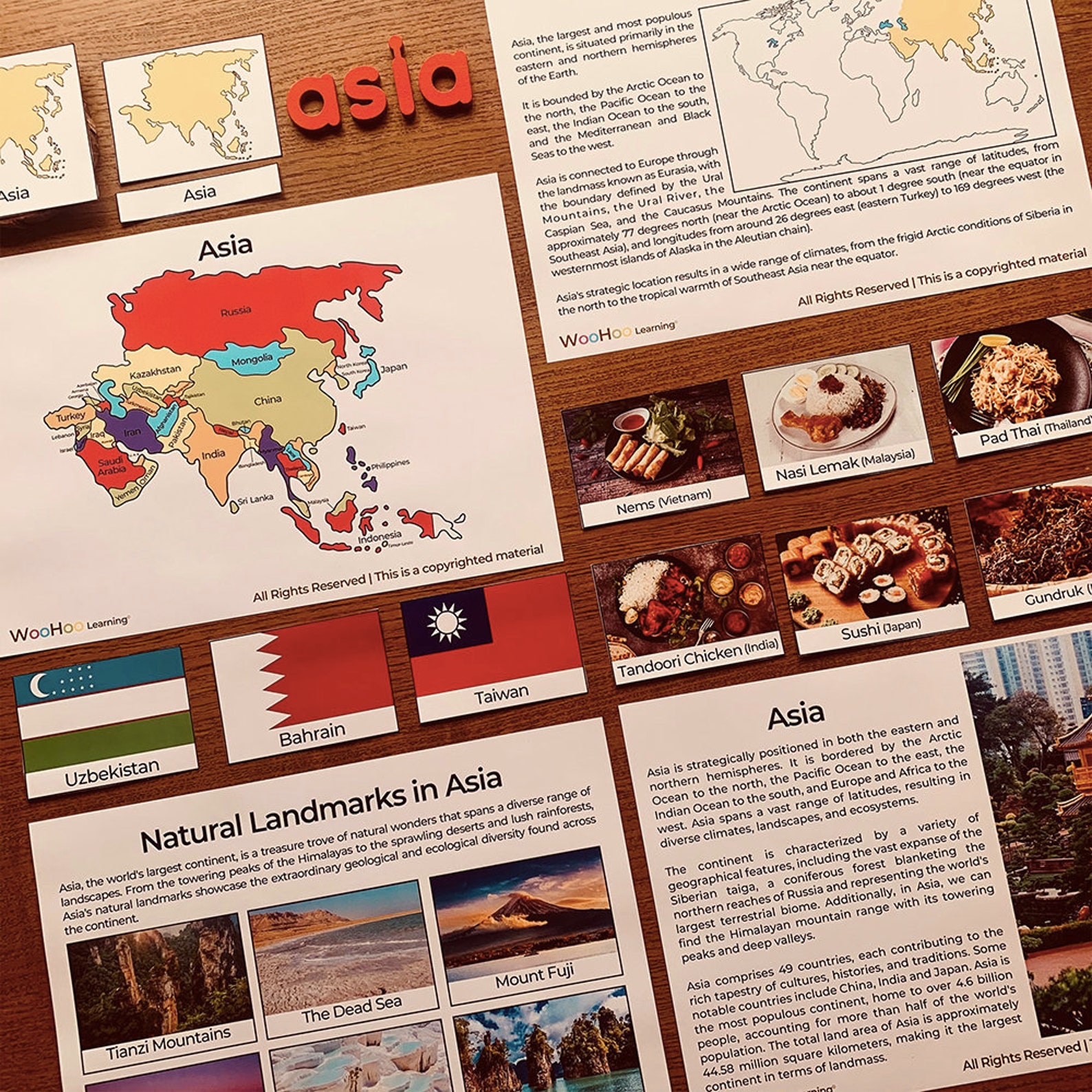 7 Continents Unit Study Montessori Geography Activities Montessori ...