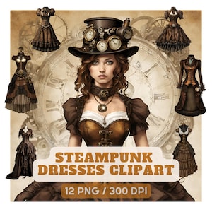 Steampunk Dress -  New Zealand