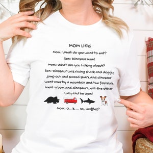 Mom Life, Mother&#39;s Day Gift, Mom Gift, Cute Mom Shirt, Mother&#39;s Gift, Gift for Mom, Boy Mom Shirt, Mom of Boys, Christmas Gift for Mom