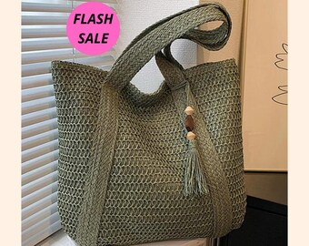 Grand sac fourre-tout avec fermeture éclair Grand sac en toile Sac fourre-tout de marché Sac fourre-tout de plage pour sac de vacances Sac fourre-tout de voyage Cabas en toile Sac de vacances