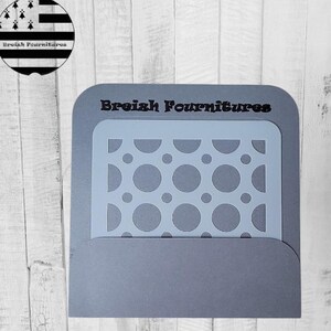 Soft Texture Stencil for Polymer Clay, DIY Jewelry Making Tool