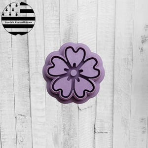 Nature Flower Cookie Cutter l Clay Cutter l DIY Clay Cutter l Polymer Clay Mold Cookie Cutter l Jewelry Making