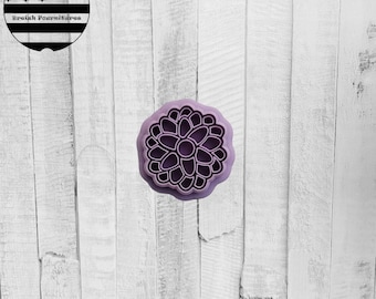 Cortador de galletas con forma de flor – Cortador de arcilla polimérica – Fabricación de joyas DIY