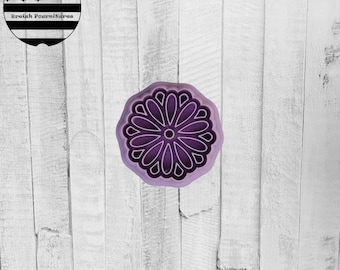 Cortador de galletas con forma de flor – Cortador de arcilla polimérica – Fabricación de joyas DIY