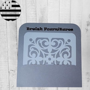 Soft Texture Stencil for Polymer Clay, DIY Jewelry Making Tool