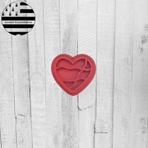 Love Heart Cookie Cutter l Clay Cutter l DIY Clay Cutter l Polymer Clay Mold Cookie Cutter l Jewelry Making