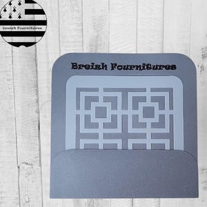 Soft Texture Stencil for Polymer Clay, DIY Jewelry Making Tool