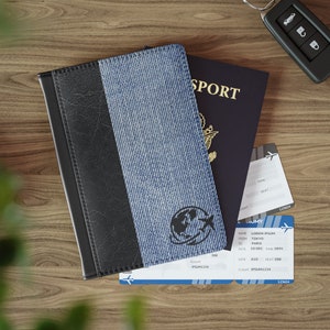 Passport Cover, Travel Accessory, Travel Gift, Vacation Organizer