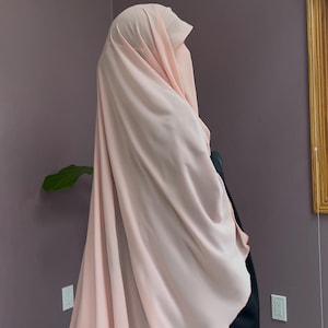 Elastic Round Instant hijab / khimar / Khimar cape / Elastic Khimar / Khimar niqab set
