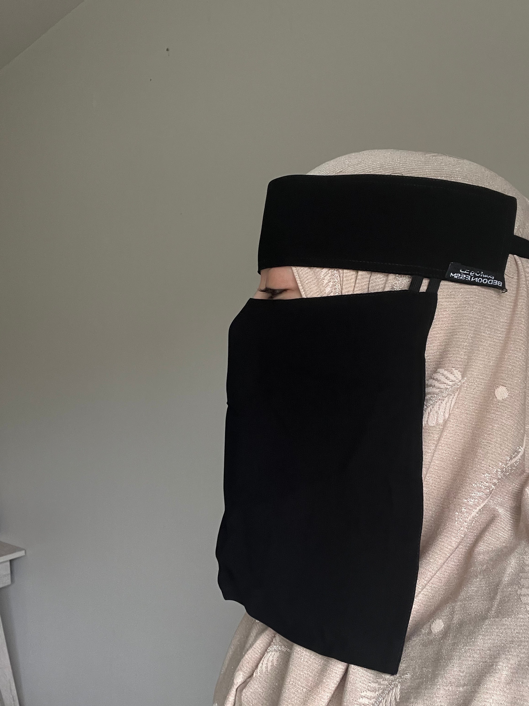 shawl niqab