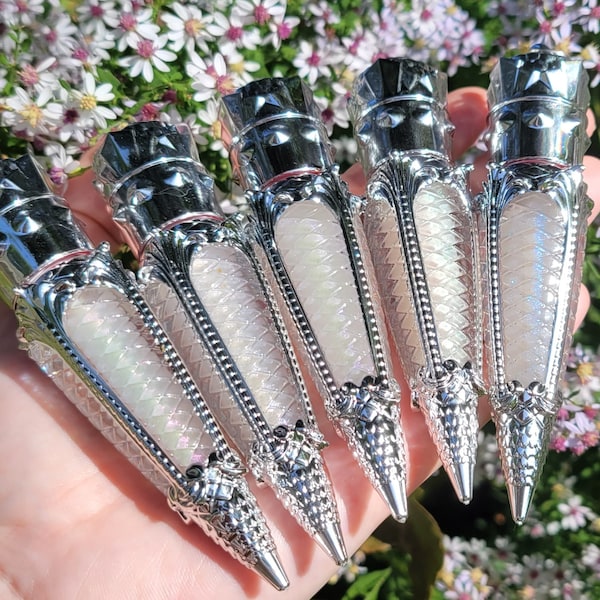 Set completo de brillos de labios Ghostly Gloss – Brillo arcoíris iridiscente – Colección vegana de brillos de labios Witchy