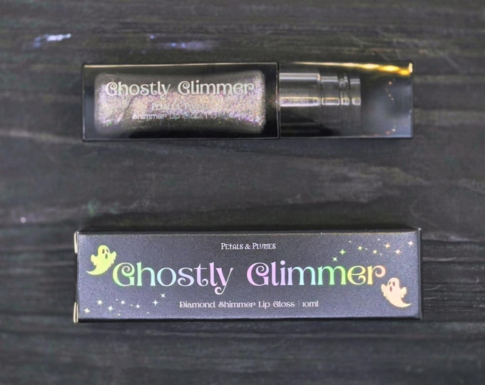 Spectral Lip Gloss – Clear Rainbow Shimmer, Marshmallow Scent (10ml)